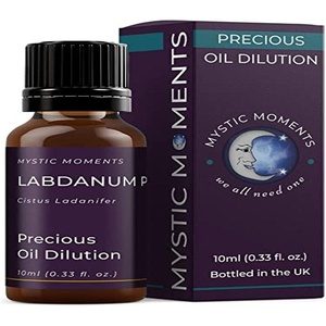 image:imageMystic Moments  Labdanum PQ Absolute Oil Dilution 3 in Jojoba  10ml  3 Cistus ladanifer absolute in jojoba oil for massage skincare and aromatherapy applications033 Fl Oz Pack of 1