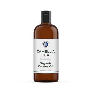 image:imageMystic Moments  Organic Camellia Tea Seed Carrier Oil  500ml  Camellia oleifera oil gives a lightweight skin and hair feel for massage and cosmetic blends