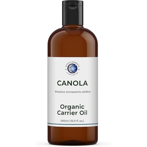 image:imageMystic Moments  Organic Canola Rapeseed Carrier Oil  1 Litre  Brassica napus oil gives a lightweight skin and hair feel for massage and cosmetic blends