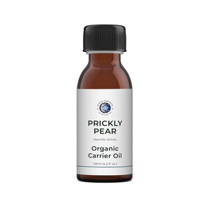 image:imageMystic Moments  Organic Prickly Pear Carrier Oil  250ml  Cold pressed Opuntia ficusindica oil gives a rich conditioning skin and hair feel for massage and cosmetic blends