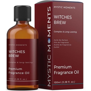 image:imageMystic Moments  Witches Brew Fragrance Oil  100ml  Witches Brew notes create a dark sweet spiced scent for candles soaps wax melts and diffusers352 Fl Oz Pack of 1