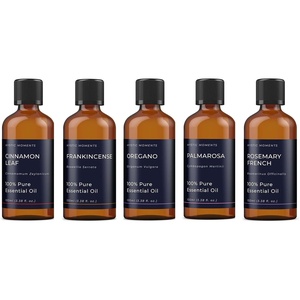 image:imageMystic Moments  Yang Essential Oil Gift Starter Pack 5x100ml  Cinnamon Leaf Frankincense Rosemary Oregano amp Palmarosa