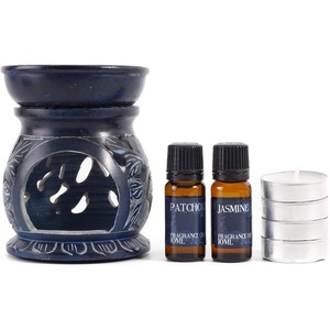 image:imageMystic Moments Patchouli and Jasmine Oil Burner Gift Set