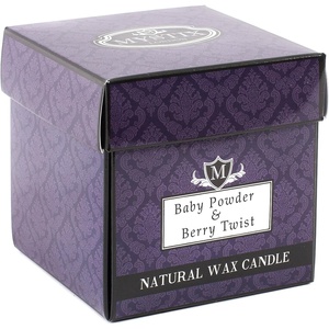 image:imageMystix London  5 x Baby Powder amp Berry Twist  Scented Candle Small 8cl  Best Aroma for Home Kitchen Living Room and Bathroom  Perfect as a Gift  Reusable Glass Jar29CL