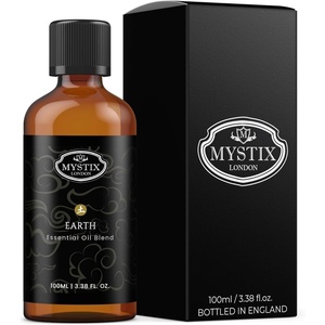 image:imageMystix London  Chinese Earth Element Essential Oil Blend  100ml  Warm earthy oils create a balanced aroma with rich grounding and harmonious notes