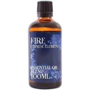 image:imageMystix London  Chinese Fire Element Essential Oil Blend  100ml  Bright aromatic oils create a warming fragrance with vibrant uplifting character