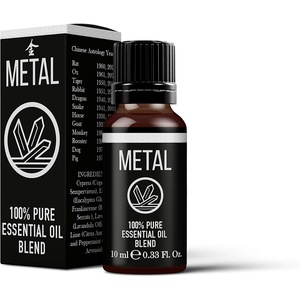 image:imageMystix London  Chinese Metal Element Essential Oil Blend  10ml  Fresh aromatic oils create a crisp fragrance with clean bright and airy notes