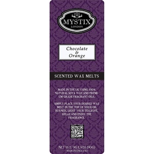 image:imageMystix London  Chocolate amp Orange  Wax Melts Clamshell 90g 10 Cubes 100 Natural SOYA Wax  Best Aroma for Home Kitchen Living Room and Bathroom  Perfect as a Gift  Handmade in UK