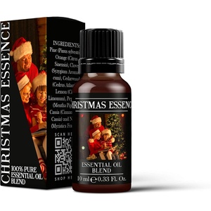 image:imageMystix London  Christmas Essence Essential Oil Blend  10ml  Orange cinnamon clove and pine create a warm festive aroma with sweet spice notes