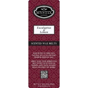 image:imageMystix London  Eucalyptus amp Lemon  Wax Melts Clamshell 5 x 90g 50 Cubes  100 Natural SOYA Wax  Best Aroma for Home Kitchen Living Room and Bathroom  Perfect as a Gift  Handmade in UK