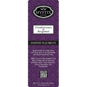 image:imageMystix London  Frankincense amp Bergamot  Wax Melts Clamshell 5 x 90g 50 Cubes  100 Natural SOYA Wax  Best Aroma for Home Kitchen Living Room and Bathroom  Perfect as a Gift  Handmade in UK