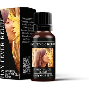 image:imageMystix London  Hay Fever Relief Oil Blend  10ml  Mentha arvensis and lavender create a cool minty aroma with fresh floral notes