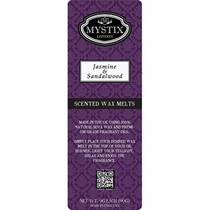 image:imageMystix London  Jasmine amp Sandalwood  Wax Melts Clamshell 90g 10 cubes  100 Natural Soya Wax  Best Aroma for Home Kitchen Living Room and Bathroom  Perfect as a Gift  Handmade In UK