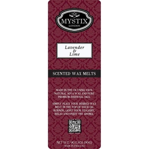 image:imageMystix London  Lavender amp Lime  Wax Melts Clamshell 5 x 90g 50 Cubes  100 Natural SOYA Wax  Best Aroma for Home Kitchen Living Room and Bathroom  Perfect as a Gift  Handmade in UK