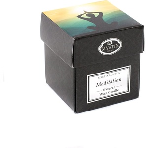 image:imageMystix London  Meditation  Scented Candle Large 29cl  Best Aroma for Home Kitchen Living Room and Bathroom  Perfect as a Gift  Reusable Glass Jar8CL