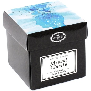 image:imageMystix London  Mental Clarity  Scented Candle Large 29cl  Best Aroma for Home Kitchen Living Room and Bathroom  Perfect as a Gift  Reusable Glass Jar29CL