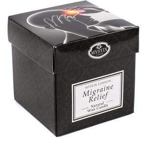image:imageMystix London  Migraine Relief  Scented Candle Large 29cl  Best Aroma for Home Kitchen Living Room and Bathroom  Perfect as a Gift  Reusable Glass Jar29cl