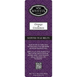 image:imageMystix London  Orange amp Cinnamon  Wax Melts Clamshell 90g 10 Cubes  100 Natural SOYA Wax  Best Aroma for Home Kitchen Living Room and Bathroom  Perfect as a Gift  Handmade in UK