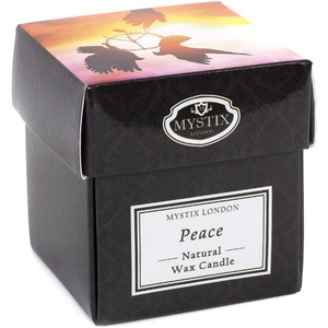 image:imageMystix London  Peace  Scented Candle Small 8cl  Best Aroma for Home Kitchen Living Room and Bathroom  Perfect as a Gift  Reusable Glass Jar8CL