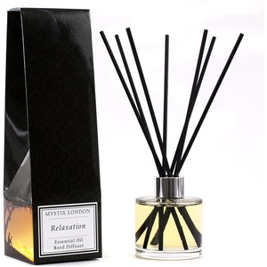 image:imageMystix London  Relaxation Essential Oil Blend Reed Diffuser  200ml  Best Aroma for Home Kitchen Living Room and Bathroom  Perfect as a Gift  Refillable