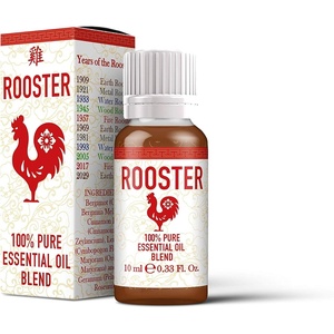 image:imageMystix London  Rooster Chinese Zodiac Essential Oil Blend  10ml  Bergamot with spicy herbal notes creates a bright citrus aroma with warm aromatic edges