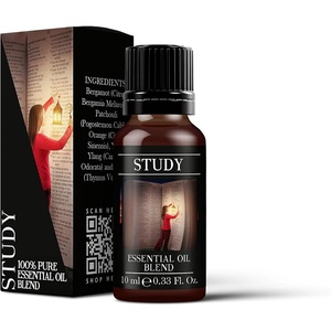 image:imageMystix London  Study Essential Oil Blend  10ml  Basil Ocimum basilicum adds green herbaceous character with fresh aromatic leaf notes