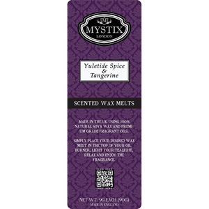 image:imageMystix London  Yuletide Spice amp Tangerine  Wax Melts Clamshell 90g 10 Cubes  100 Natural SOYA Wax  Best Aroma for Home Kitchen Living Room and Bathroom  Perfect as a Gift  Handmade in UK