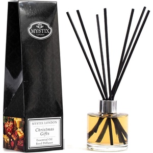 image:imageMystix London Essential Oil Blend Reed Diffuser  100ml  Best Aroma for Home Kitchen Living Room and Bathroom  Perfect as a Gift  RefillableOrange Vanilla
