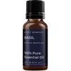 image:imageMystic Moments  Basil Essential Oil  10ml  Ocimum basilicum gives a fresh herbaceous green aroma for diffusers oil blends and fragrance formulations034 Fl Oz Pack of 1