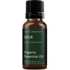 image:imageMystic Moments  Organic Sage Essential Oil  10ml  Salvia officinalis gives a fresh herbaceous aroma for diffusers oil blends and fragrance formulations034 Fl Oz Pack of 1
