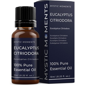 image:imageMystic Moments  Eucalyptus Citriodora Essential Oil  10ml  100 Pure  Corymbia citriodora gives a fresh lemon amp clean aroma for diffusers oil blends and fragrance formulations034 Fl Oz Pack of 1