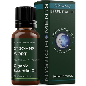 image:imageMystic Moments  Organic St Johns Wort Essential Oil  5ml  Hypericum perforatum gives a warm herbaceous aroma for diffusers oil blends and fragrance formulations034 Fl Oz Pack of 1