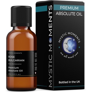 image:imageMystic Moments  Rose Bulgarian Absolute Oil  10ml  Rosa damascena absolute from Bulgaria with a rich floral aroma for perfumery and beauty formulations101 Fl Oz Pack of 1