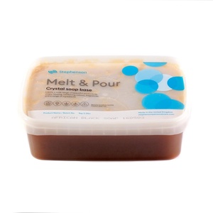 image:imageMystic Moments  Stephensons African Black Soap Base  6Kg  Shea butter and coconut oil give this African black base a rich opaque look and creamy lather for soap making