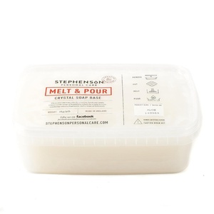 image:imageMystic Moments  Stephensons Aloe Vera Soap Base  115Kg  Aloe vera in a sulfate free vegetable base gives a smooth pour and fresh translucent soap finish
