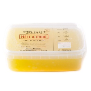 image:imageMystic Moments  Stephensons Argan Oil Soap Base  1Kg  Argan oil in an SLS and SLES free transparent base gives a clear pour with a smooth finished soap feel