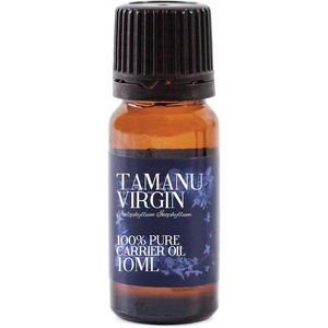 image:imageMystic Moments  Tamanu Virgin Carrier Oil  10ml  Calophyllum inophyllum oil has a rich nutty aroma and conditioning feel for skin hair and massage blends