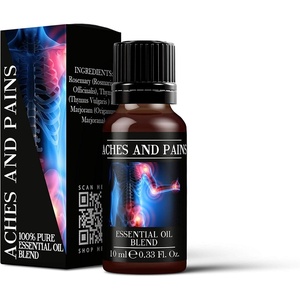 image:imageMystix London  Aches and Pains Pure amp Natural Essential Oil Blend 10ml  for Diffusers Aromatherapy amp Massage Blends  Perfect as a Gift  Vegan GMO Free