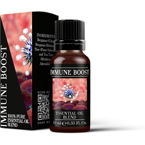 image:imageMystix London  Immune Boost Essential Oil Blend  10ml  Bergamot pine and tea tree create a crisp woody aroma with fresh citrus undertones033 Fl Oz Pack of 1