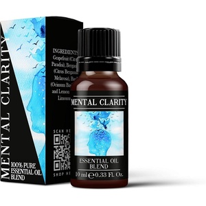 image:imageMystix London  Mental Clarity Pure amp Natural Essential Oil Blend 10ml  for Diffusers Aromatherapy amp Massage Blends  Perfect as a Gift  Vegan GMO Free033 Fl Oz Pack of 1