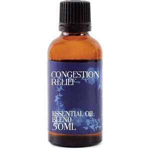 image:imageMystix London  Congestion Essential Oil Blend  50ml  Eucalyptus globulus and peppermint create a crisp cooling aroma with fresh herbal notes for diffuser use