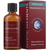 image:imageMystic Moments  Cappuccino Fragrance Oil  1Kg  Perfect for Soaps Candles Bath Bombs Oil Burners Diffusers and Skin amp Hair Care Items100ml