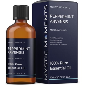 image:imageMystic Moments  Peppermint Arvensis Essential Oil  100ml338 Fl Oz Pack of 1